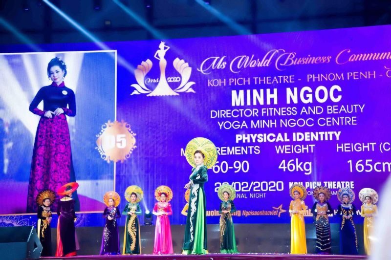 CEO Minh Ngọc Yoga được tôn vinh hạng mục Hoa hậu có hình thể đẹp nhất