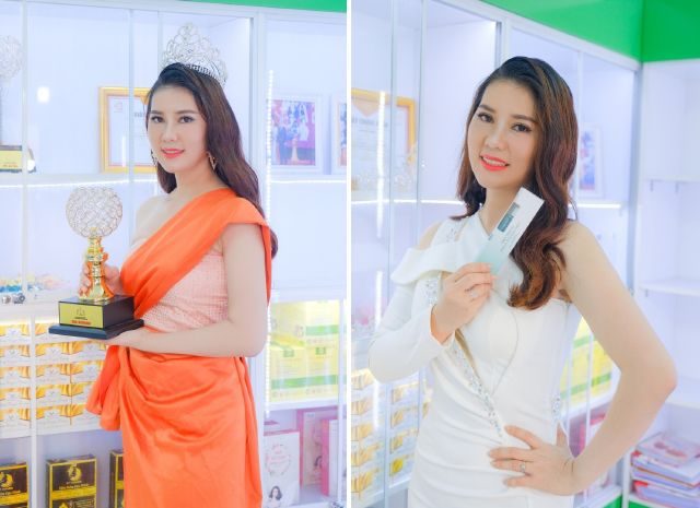 Á hậu Đoàn Hồng Giàu: “Nhân hiệu và thương hiệu đều quan trọng tạo nên phát triển”