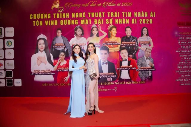 Ngắm nhan sắc nổi bật của Á hậu Hồng Giàu khi hội ngộ “dàn sao”