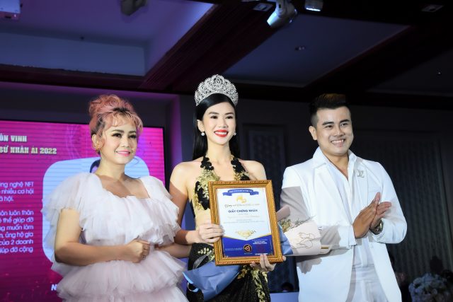 Người đẹp Bình Thuận Nguyễn Châu Như Phương trở thành Hoa hậu Nhân ái 2022
