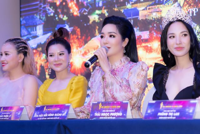 Hoa hậu Giáng My làm giám khảo quyền lực Hoa hậu Doanh nhân Hoàn vũ 2022