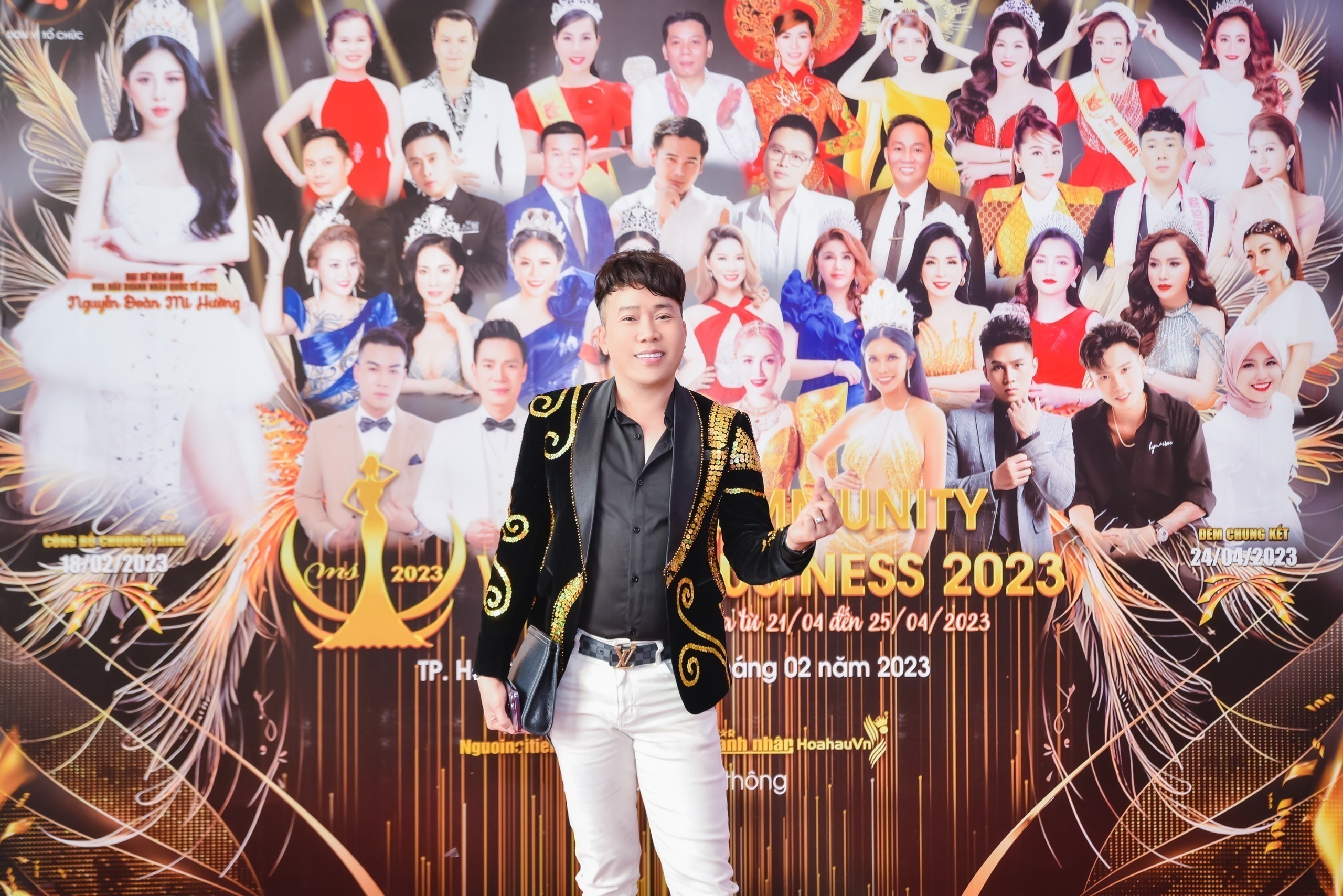 Hoa hậu Cộng đồng Doanh nhân Thế giới 2023: Nam vương Tony Tường đảm nhận nhiều trọng trách