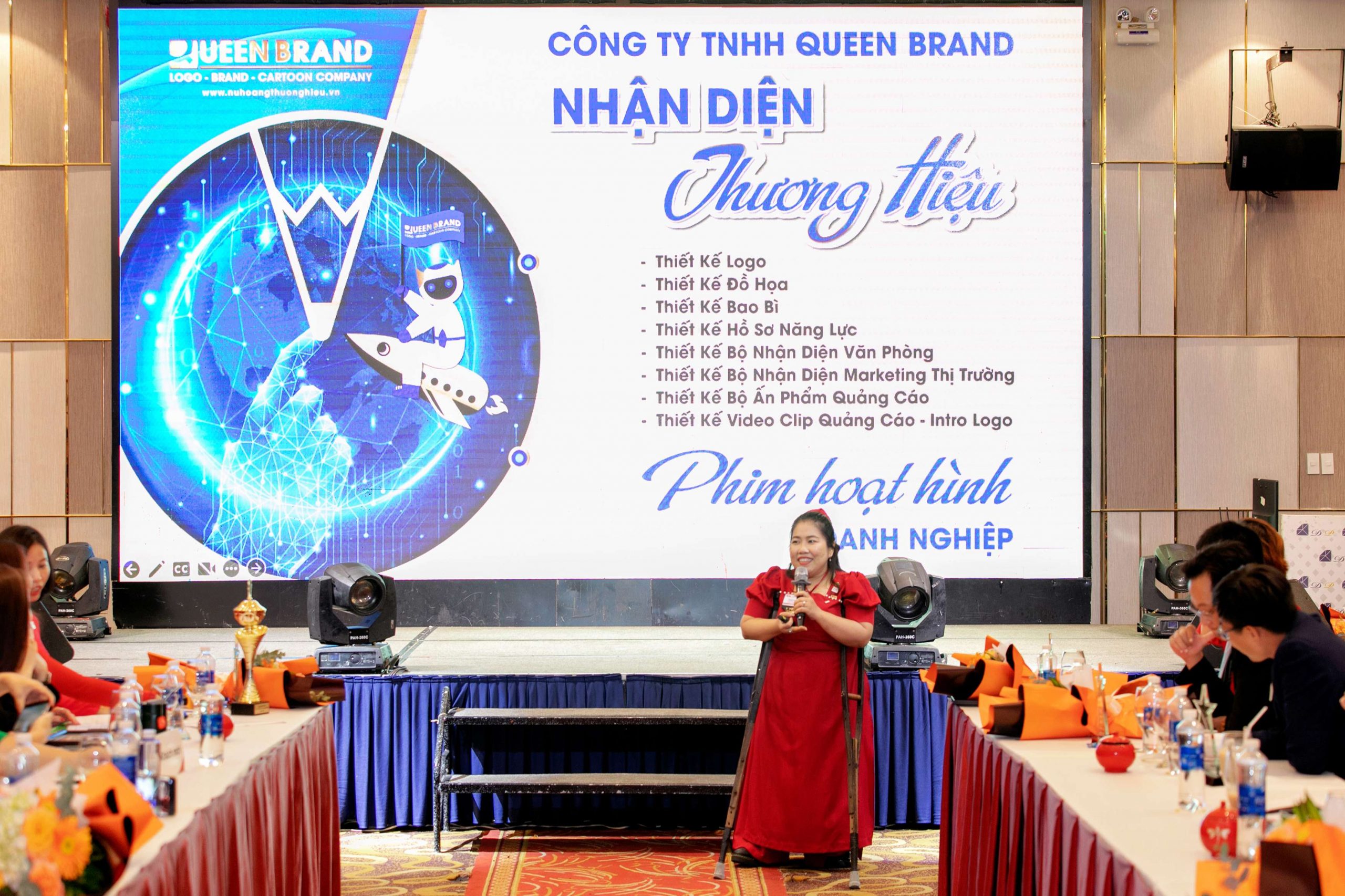 GĐ Queen Brand Huỳnh Bảo Linh: “Hoạt hình doanh nghiệp giúp tạo vị thế tốt trên thị trường”