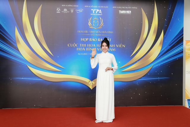 Á hoàng Đoàn Nhật Hằng tài trợ sản phẩm sức khỏe, làm đẹp cho cuộc thi Hoa hậu Sinh viên Hòa bình Việt Nam 2024