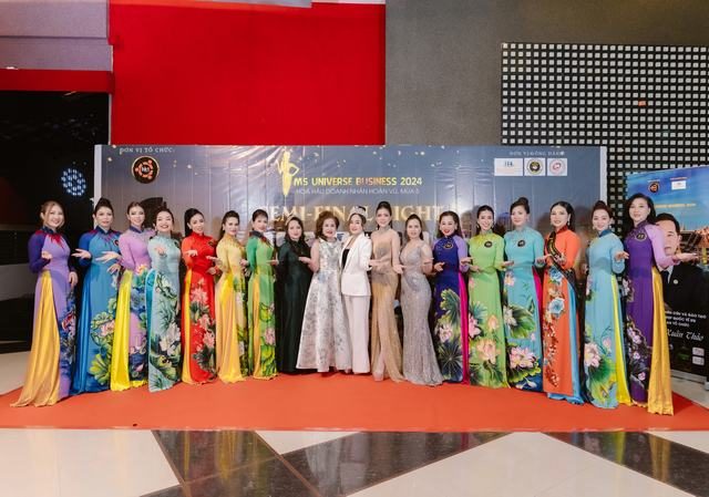 Mãn nhãn bán kết của Hoa hậu Doanh nhân Hoàn vũ 2024
