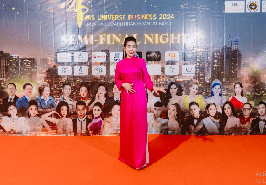 Ms Tài năng Phạm Kim Thoa chấm thi chung kết Hoa hậu Doanh nhân Hoàn vũ – Ms Universe Business