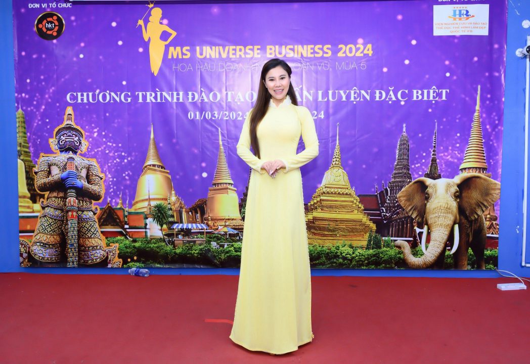 Hoa hậu Thanh Thanh đảm nhận nhiều trọng trách tại Hoa hậu Doanh nhân Hoàn vũ 2024